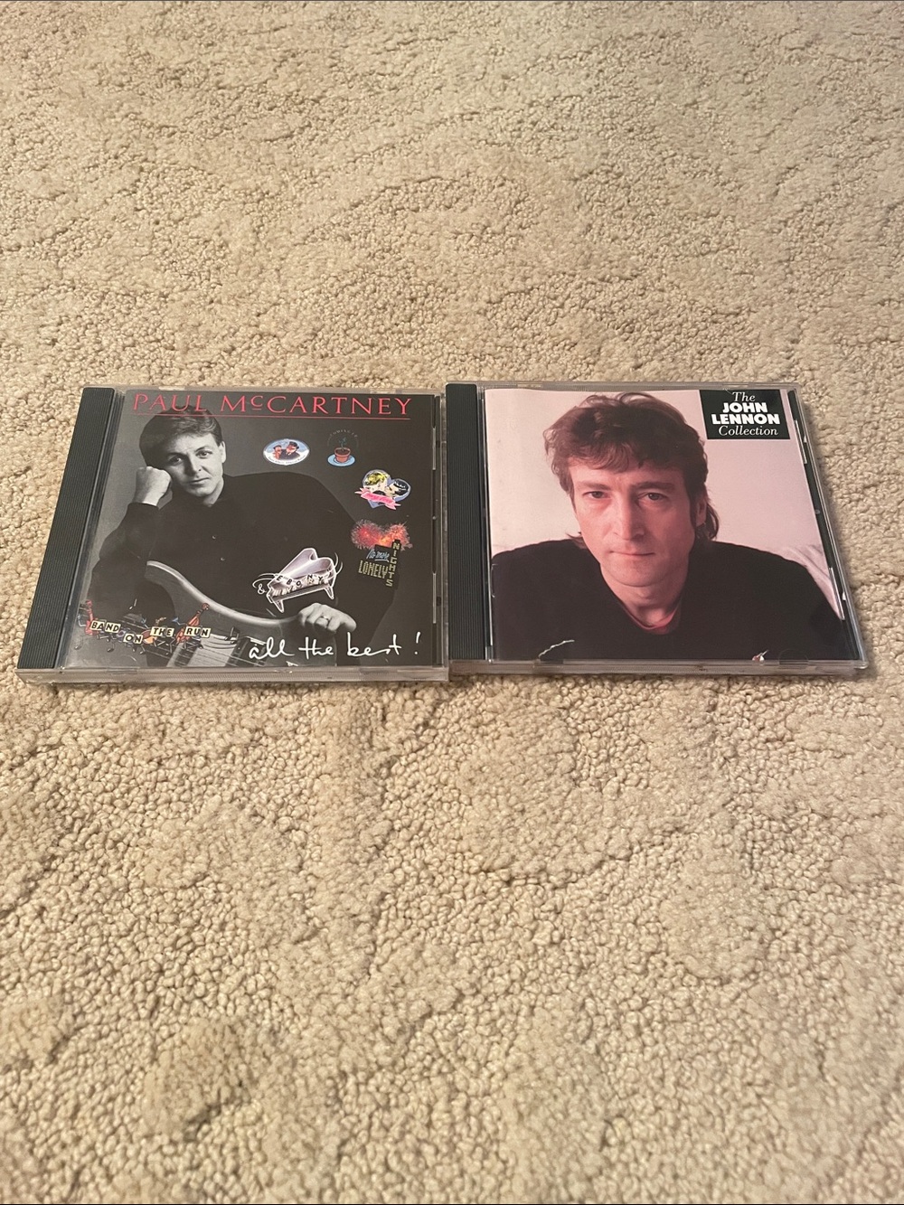 🩶Paul McCartney & John Lennon CD Set - Black/Pink Covers🩶